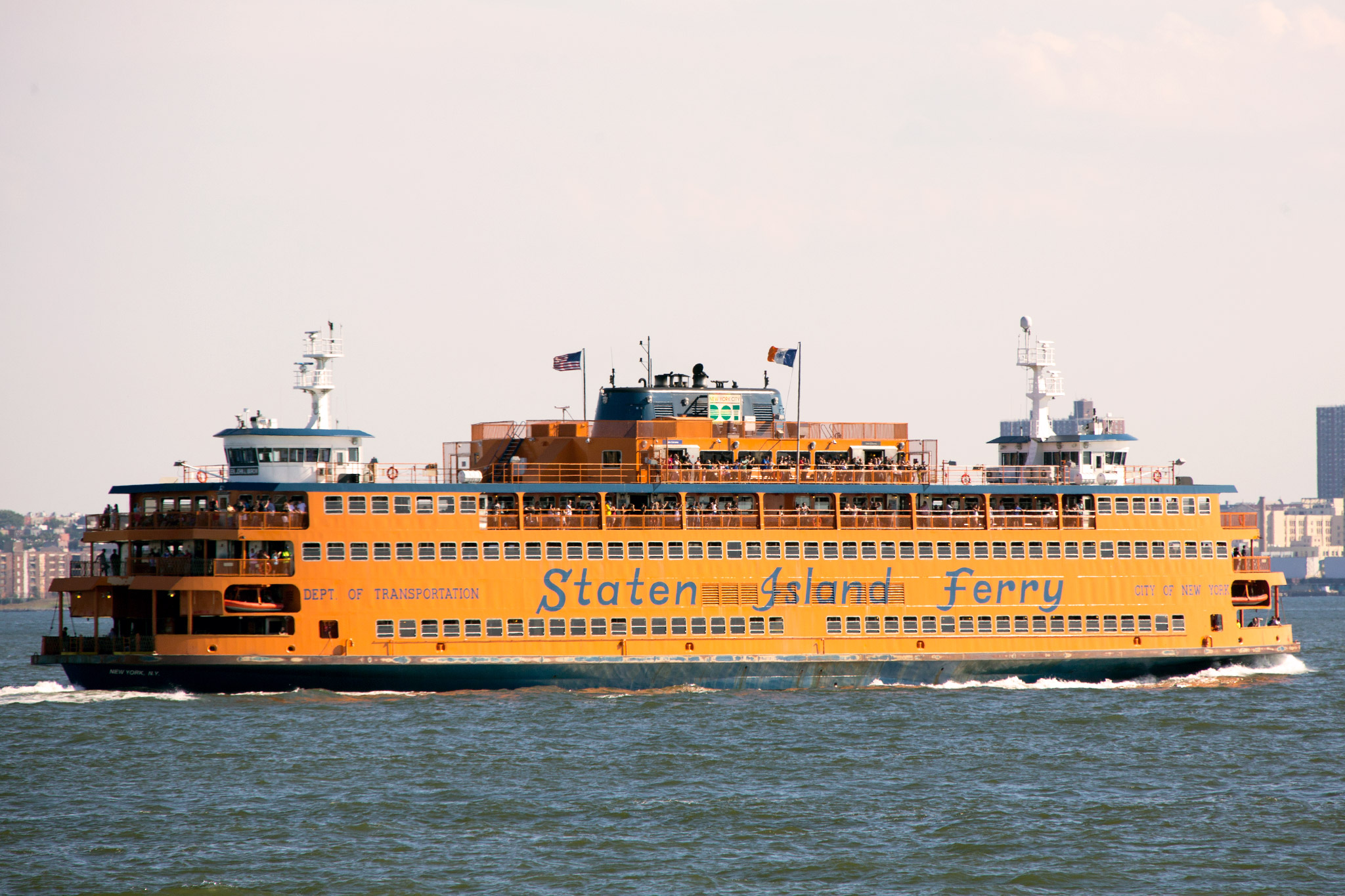Traghetto di collegamento tra Manhattan e Staten Island - Foto Filippo Pompili