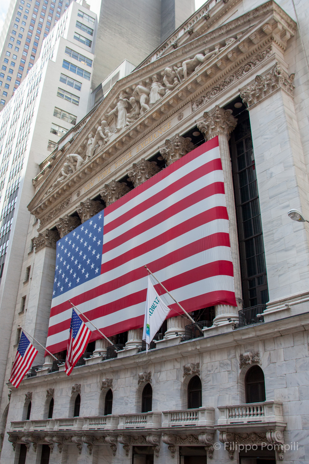 La facciata della New York Stock Exchange - Filippo Pompili Photo