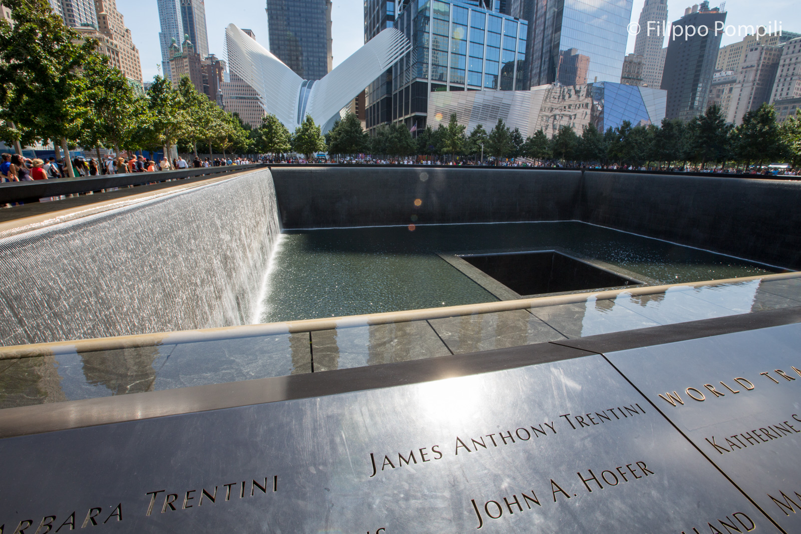 Il National September 11 Memorial - Foto Filippo Pompili