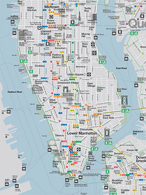 Le mappe di New York City