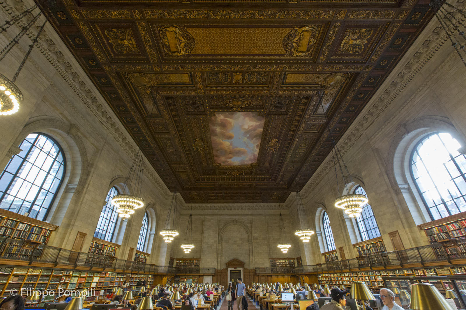 Rose Main Reading Room, Stephen A. Schwarzman Building, New York Public Library - Foto Filippo Pompili